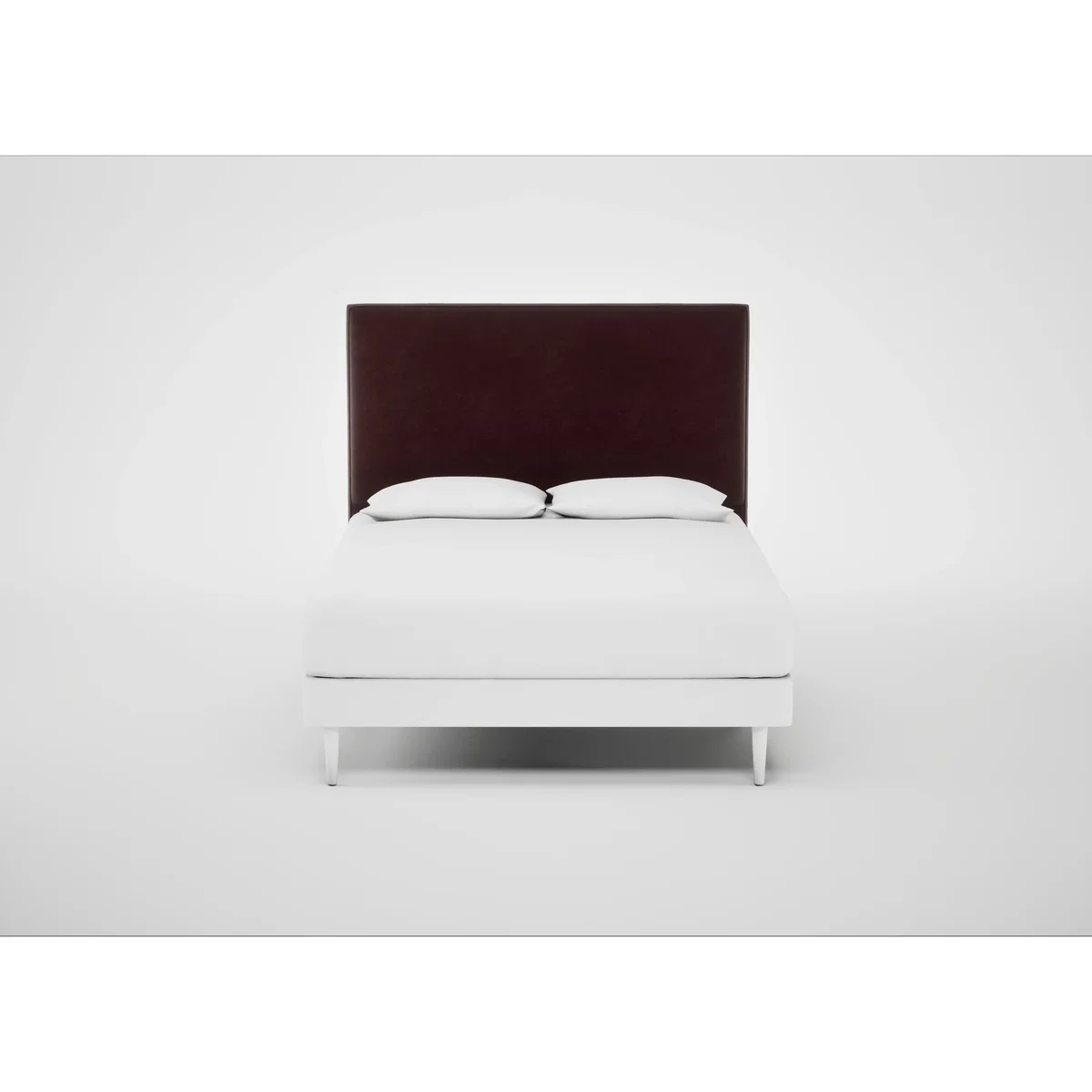 Heal's Newman Headboard Super King Cotton Velvet Evergreen – image 3