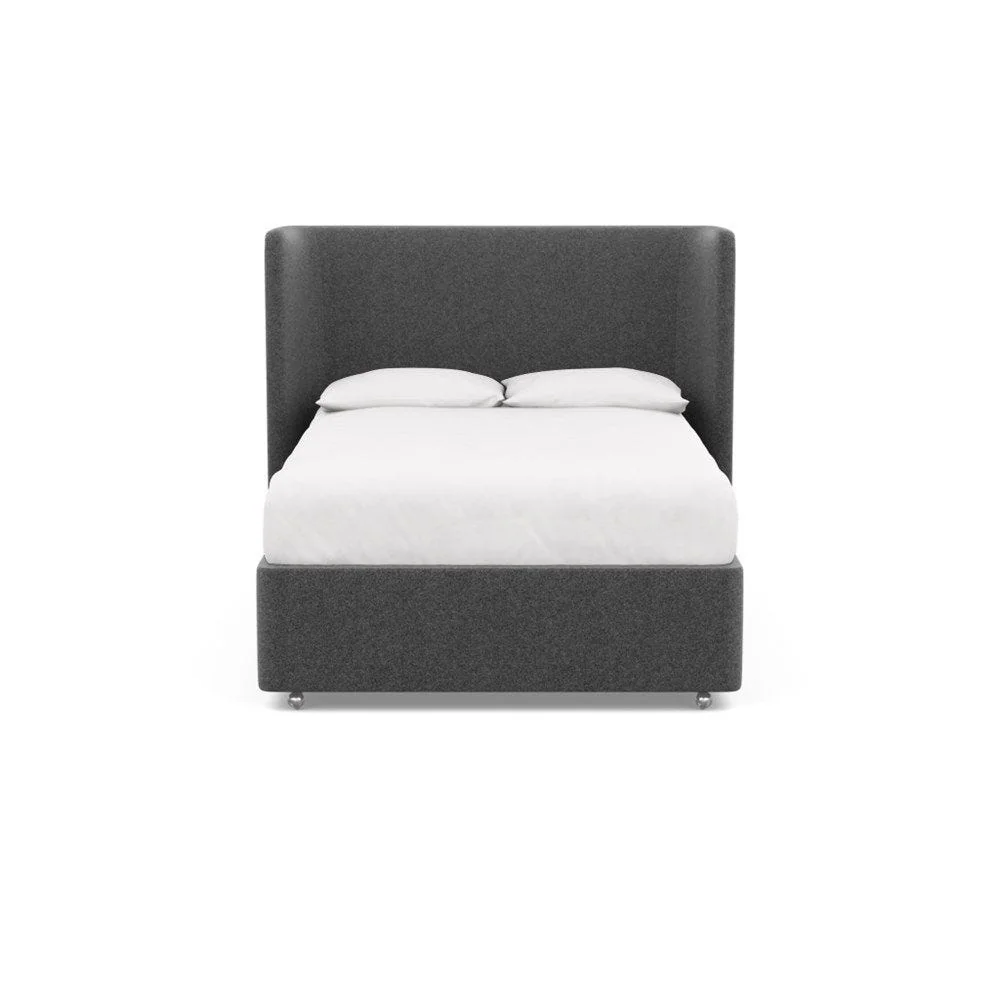 Heal's Monroe Headboard Double Smart Cotton Linen Celestial – image 2