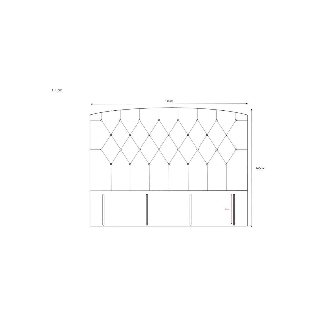 John Lewis Rouen II Headboard, Super King Size – image 5