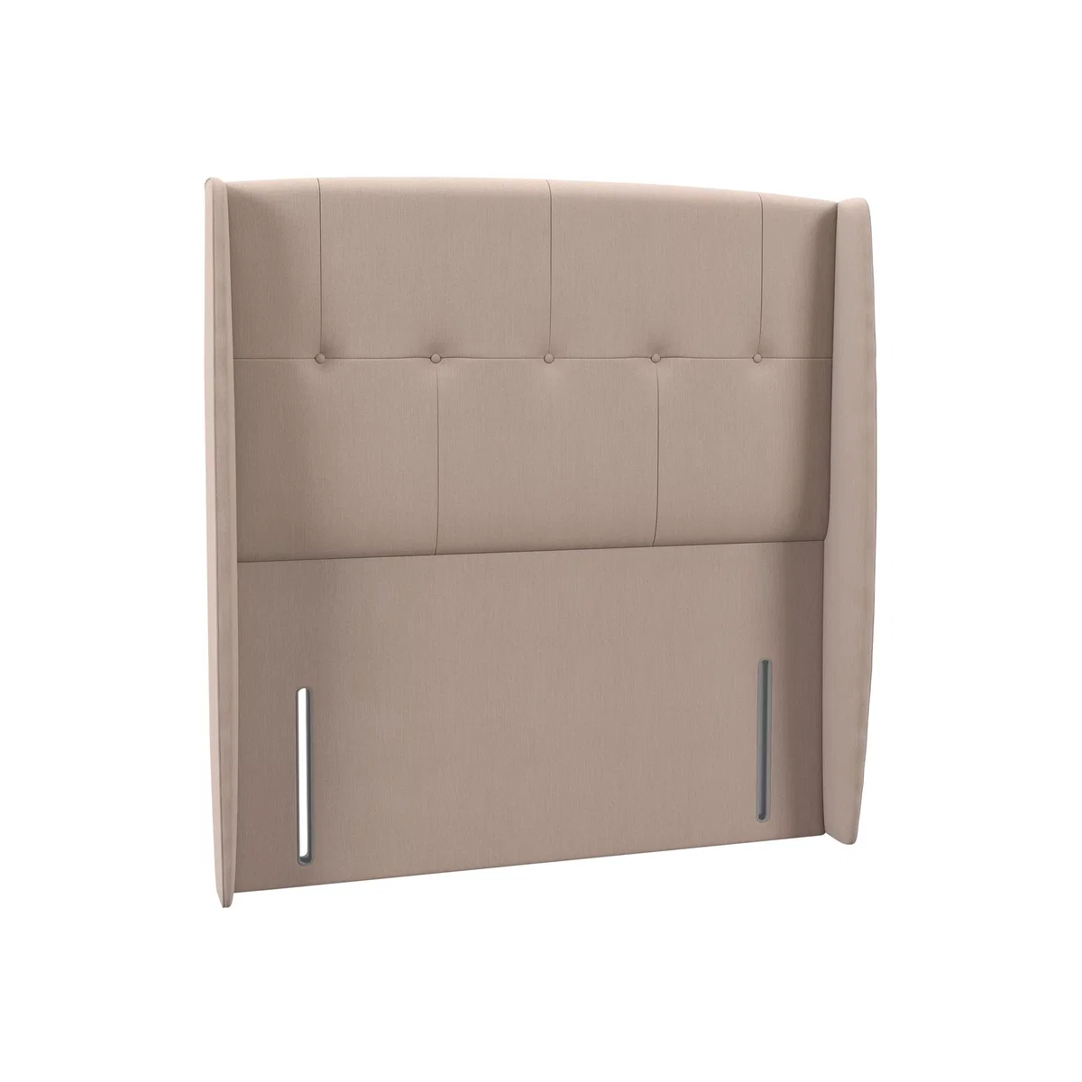 John Lewis Button Winged Full Depth Headboard, Double – image 1