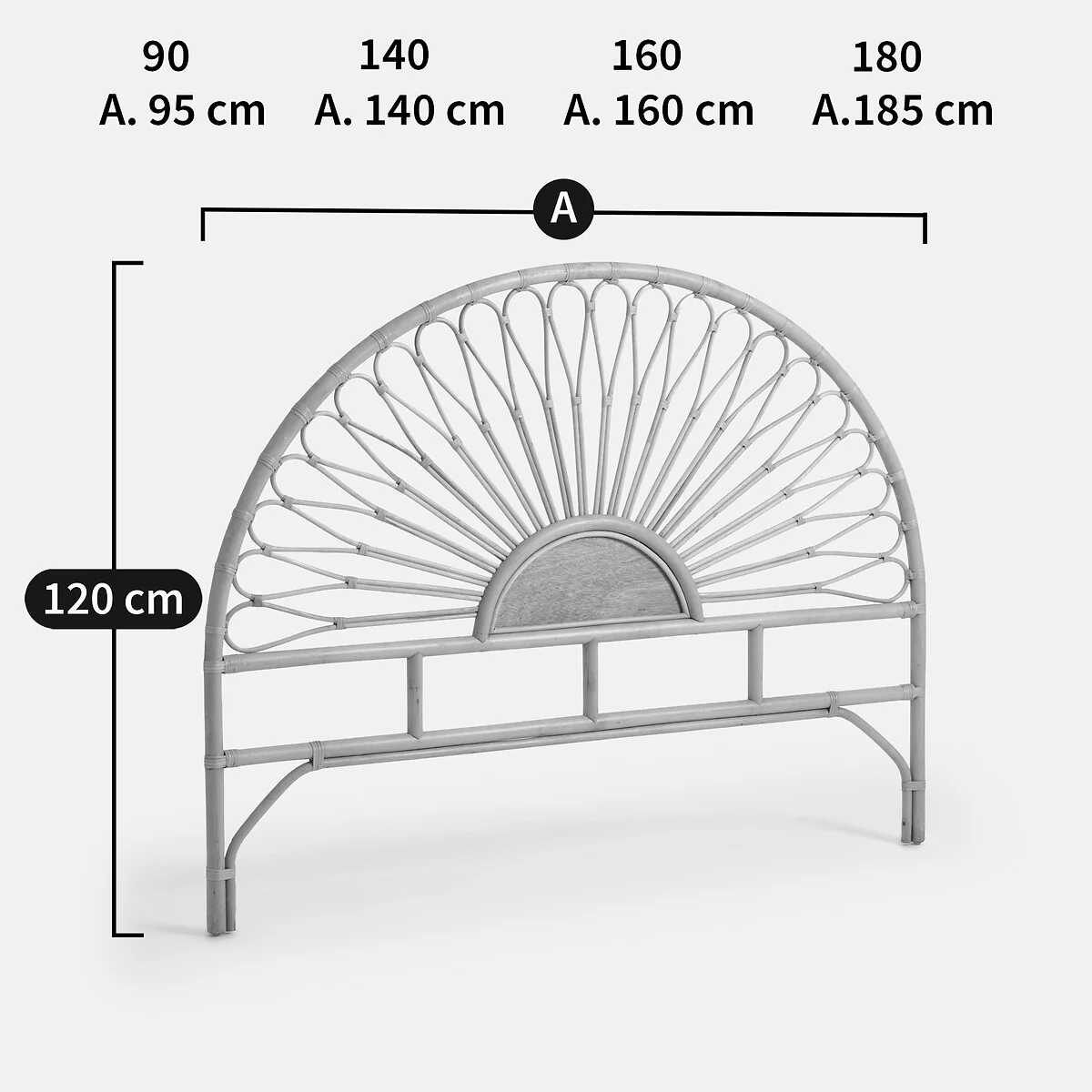 Tio Rattan Headboard – image 3