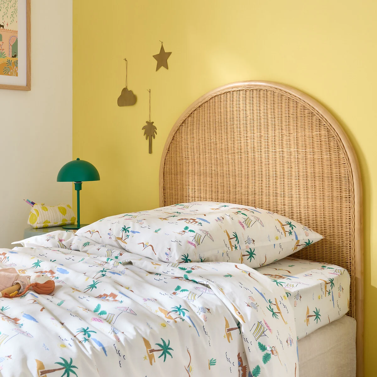 Molly Reversible Rattan Headboard – image 2