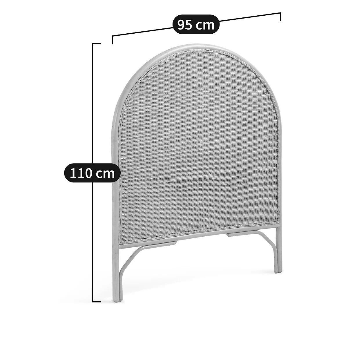 Molly Reversible Rattan Headboard – image 7