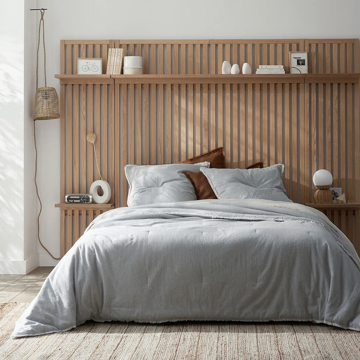 Theonie Headboard Nightstand Side Panel – image 3