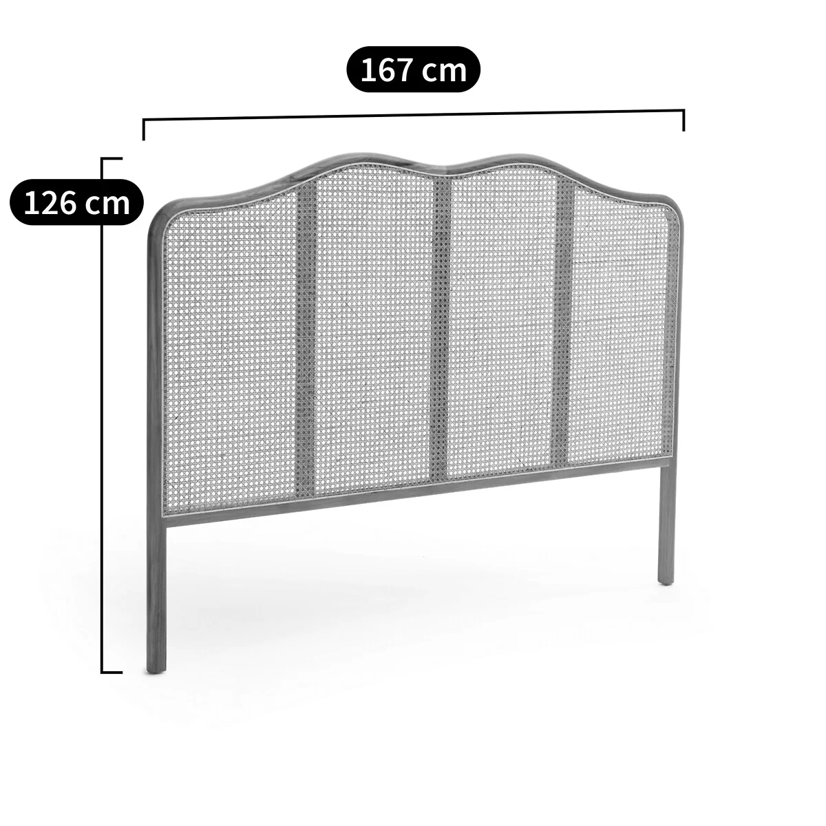 Vialla Rattan Cane Headboard – image 5