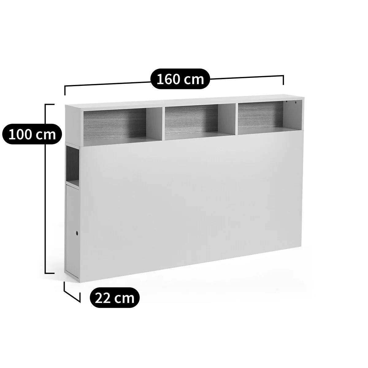 Biface Headboard with Storage – image 6