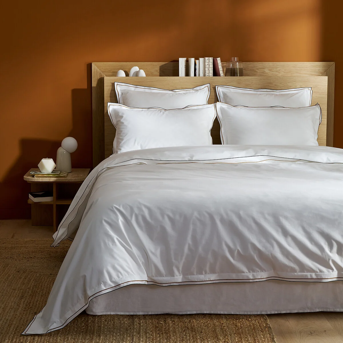 Essena Oak Veneer Storage Headboard – image 3