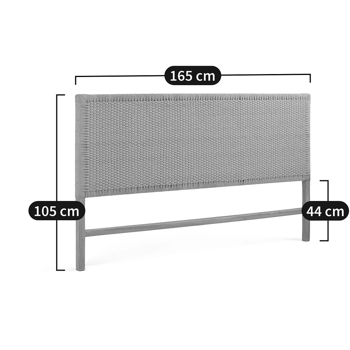 Amanda Braided Rope Headboard – image 7