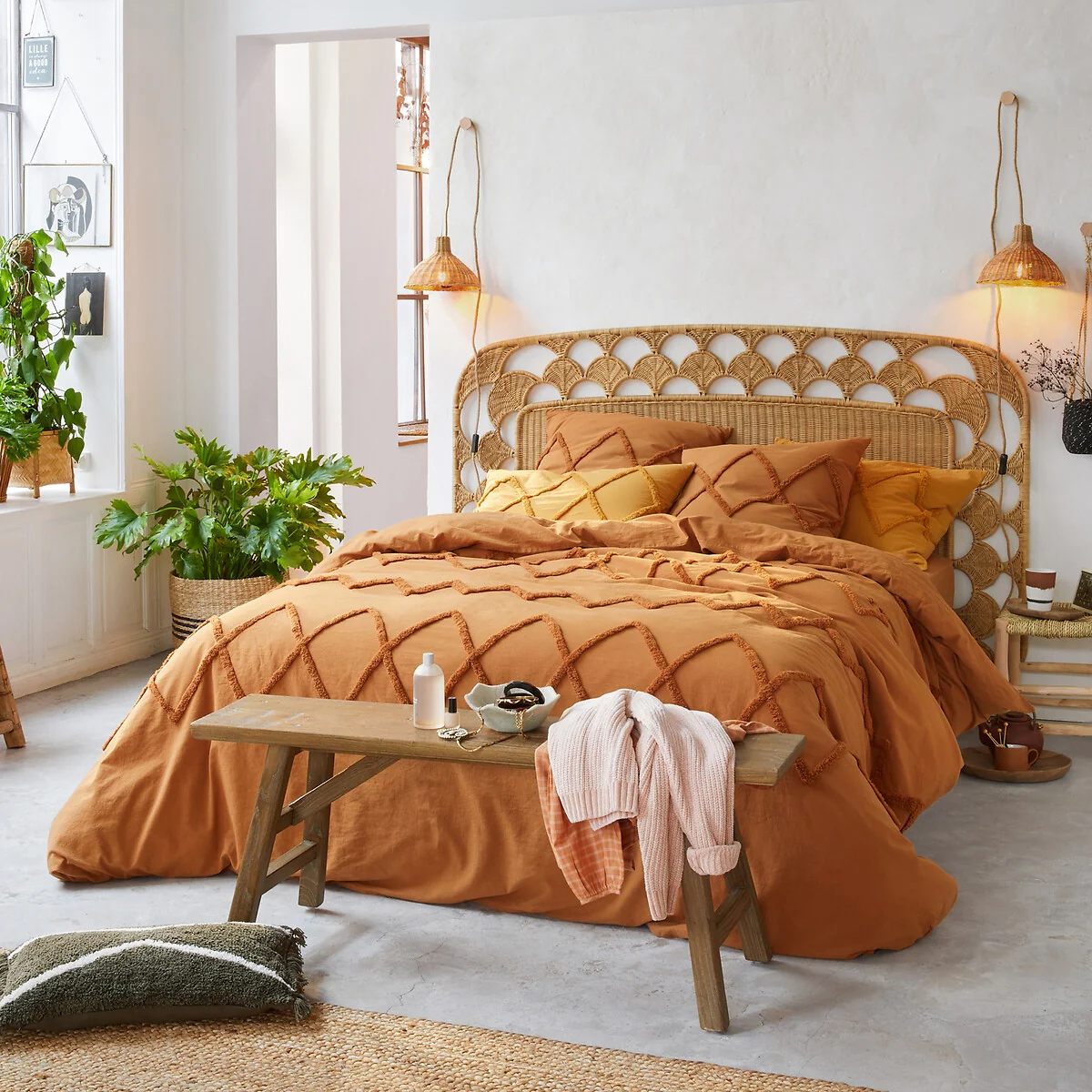Palma Rattan Headboard – image 2