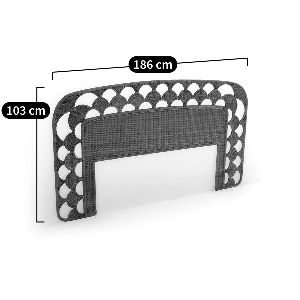 Palma Rattan Headboard – image 5