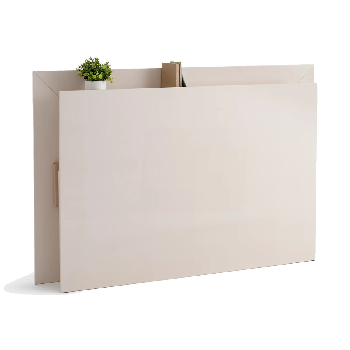 Essena Oak Veneer Storage Headboard – image 1