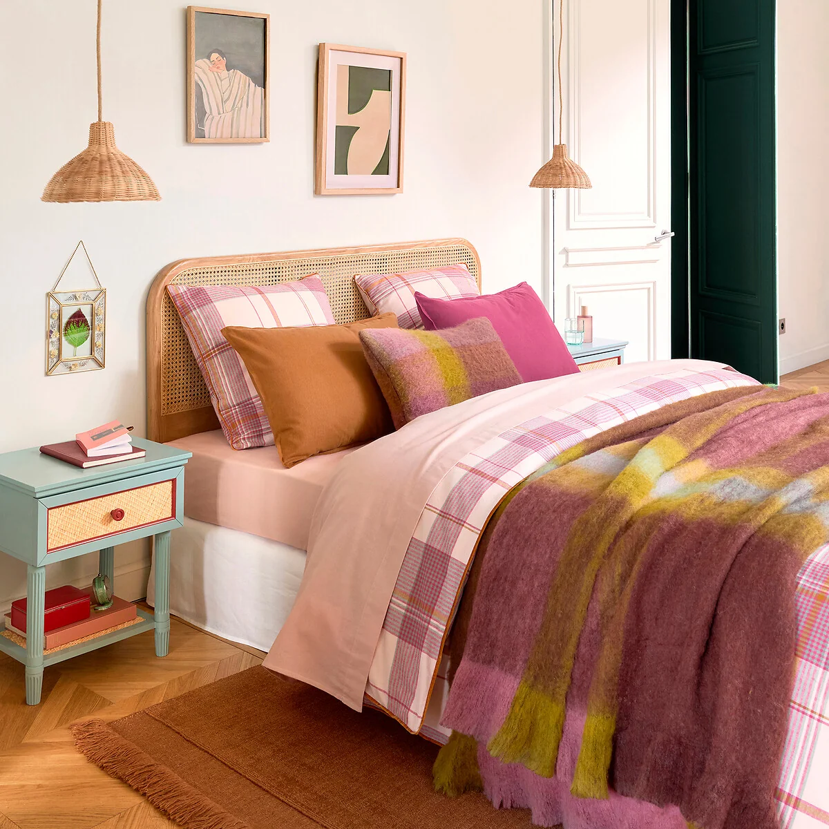 Madara Rattan Cane Headboard – image 3