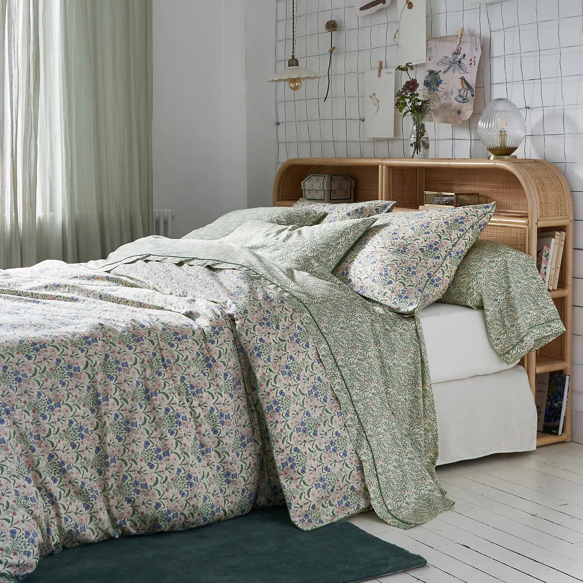 Ladara Rattan Storage Headboard – image 2