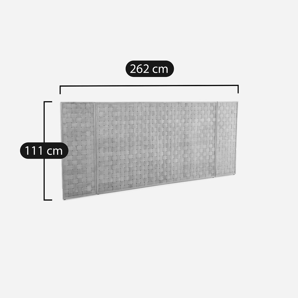 Garance Woven Teak Headboard – image 7
