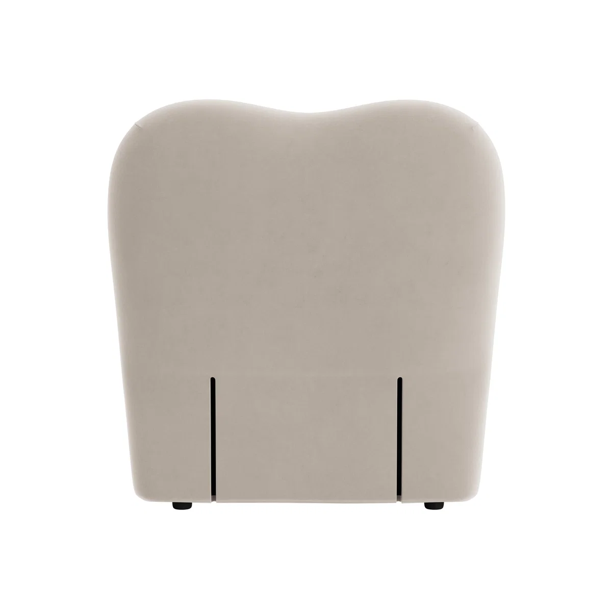 Monroe Headboard, Single (Warm Dough Clever Velvet) – image 1