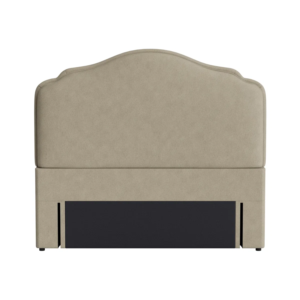 Sugar Puff Headboard, King (Seeded Sourdough Clever Boucle) – image 1
