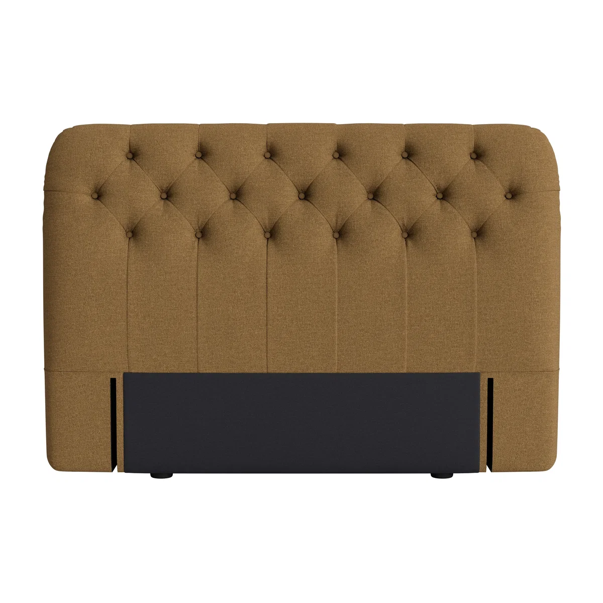 Bedlington Headboard, King (Treehouse Clever Slubby Linen) – image 1