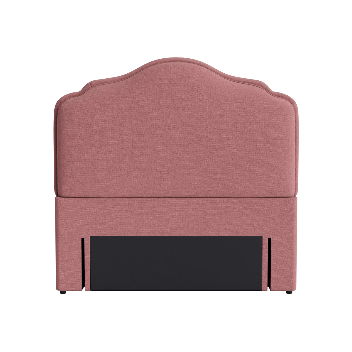 Sugar Puff Headboard, Double (Rosy Posy Clever Slubby Cotton) – image 1