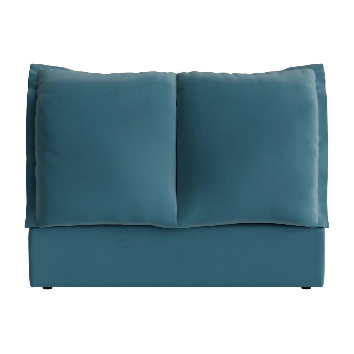Beddy-Byes Headboard, Double (Teacup Teal Clever Velvet) – image 1