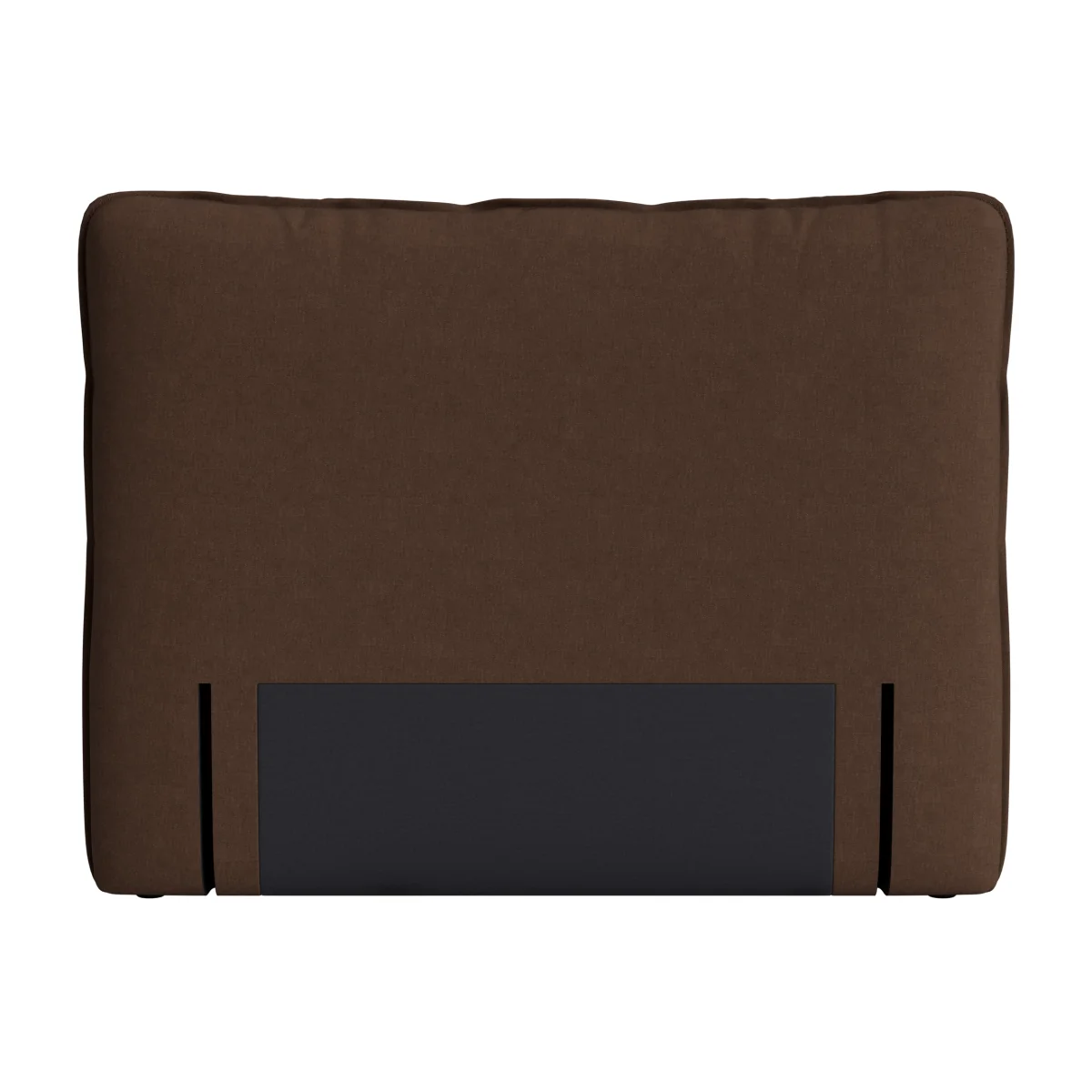Pillow Talker Headboard, King (Brown Sauce Clever Linen) – image 1