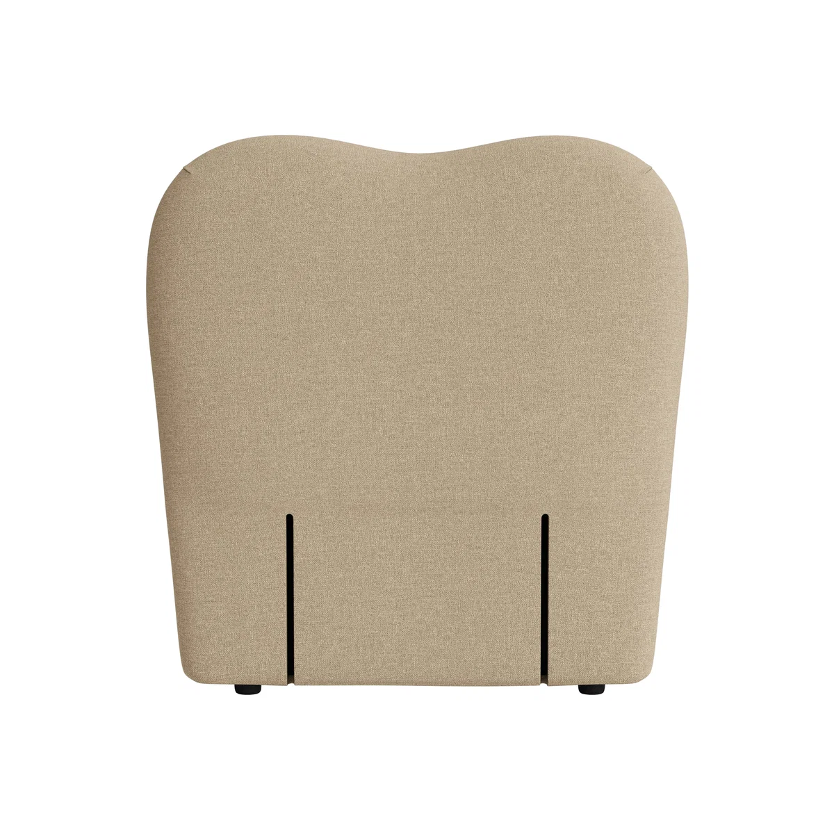 Monroe Headboard, Single (Wooden Spoon Clever Slubby Linen) – image 1