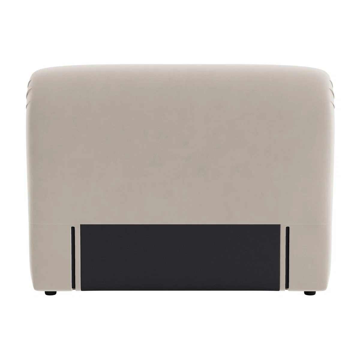 Cookie Headboard, Double (Warm Dough Clever Velvet) – image 1