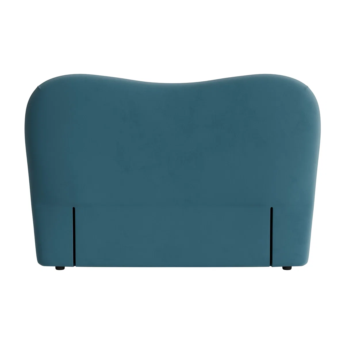 Monroe Headboard, King (Teacup Teal Clever Velvet) – image 1
