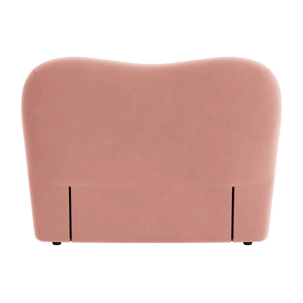 Monroe Headboard, Double (Flushed Cheek Clever Velvet) – image 1