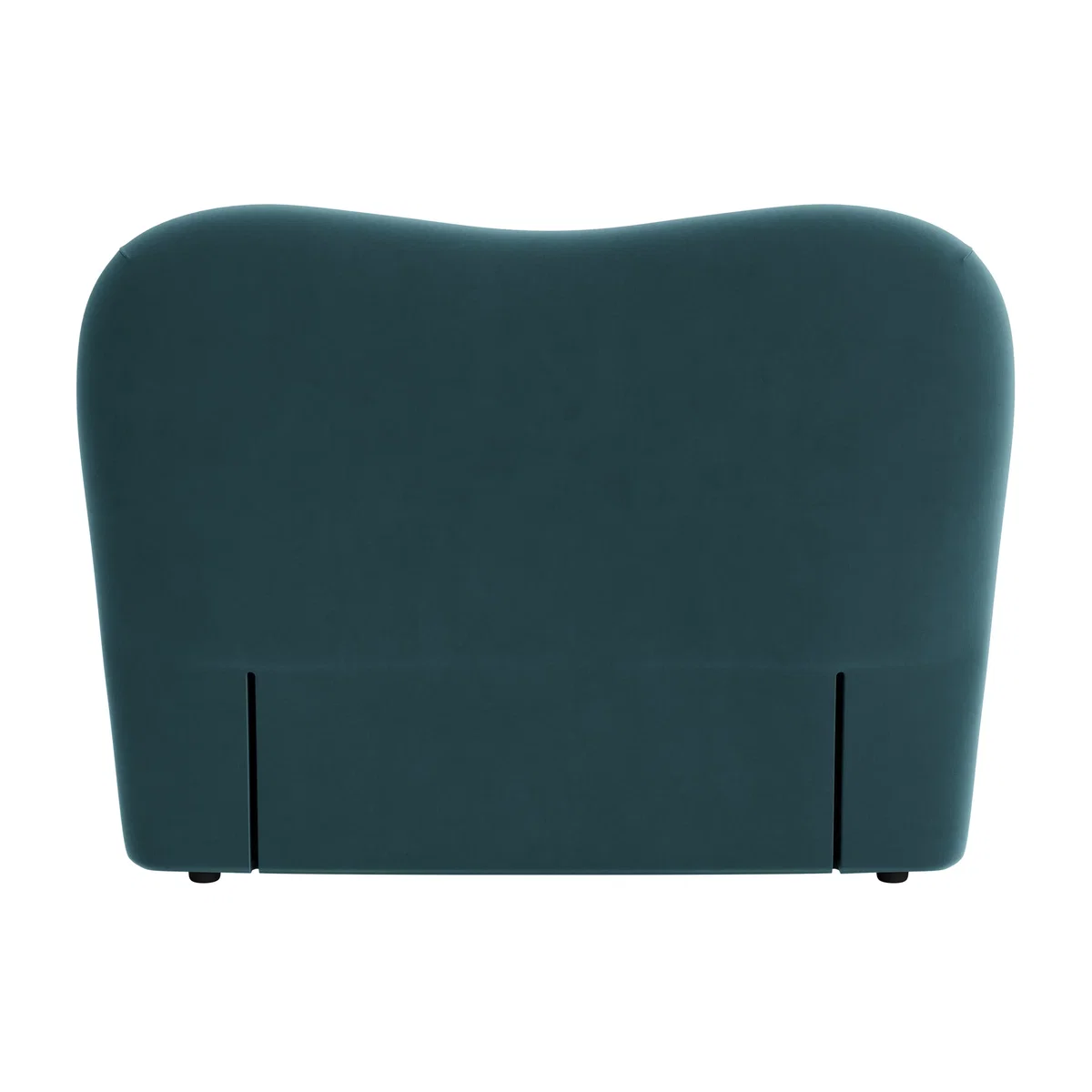 Monroe Headboard, Double (Sopping Seagrass Clever Velvet) – image 1