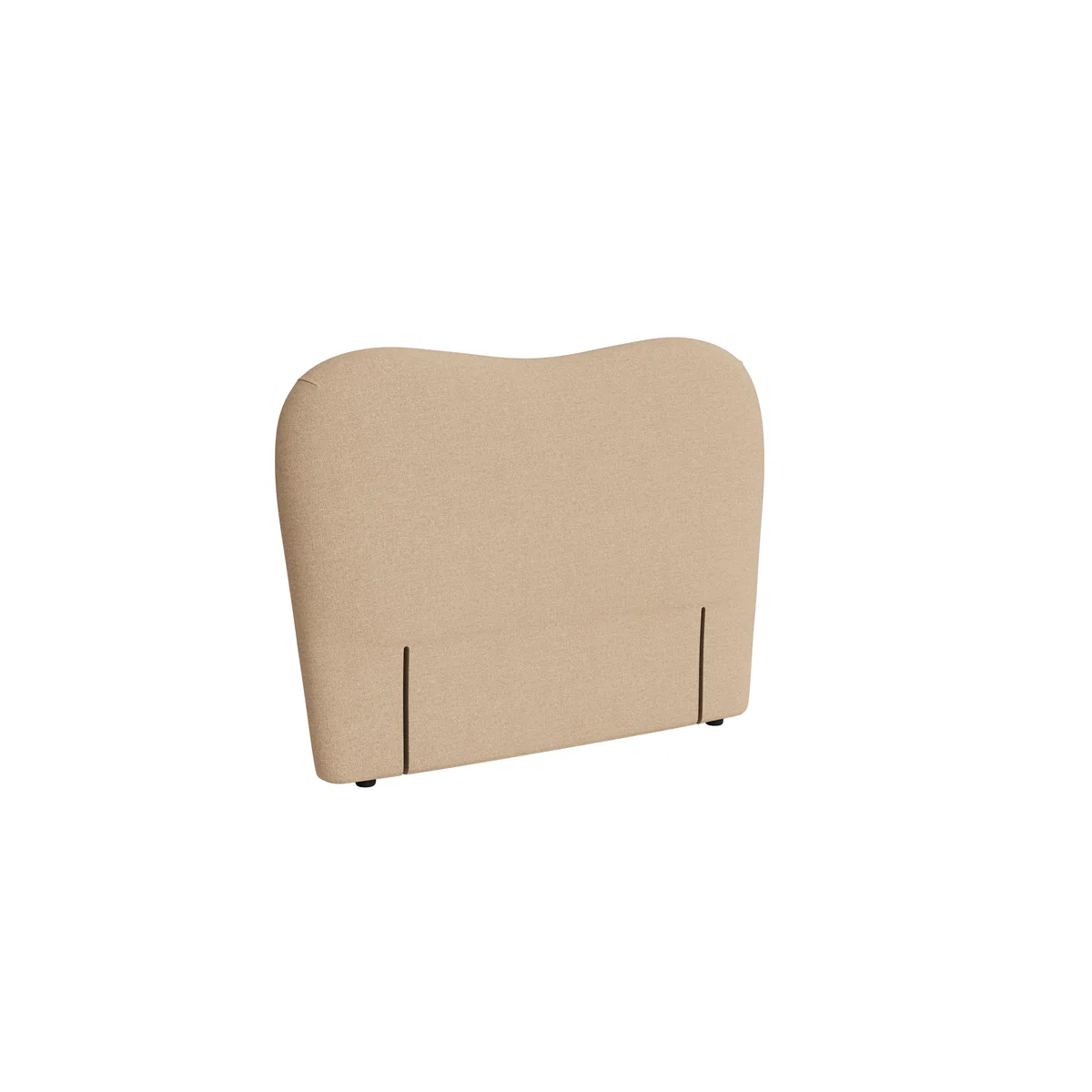 Monroe Headboard, Double (Dipped Biscuit Clever Slubby Linen) – image 2