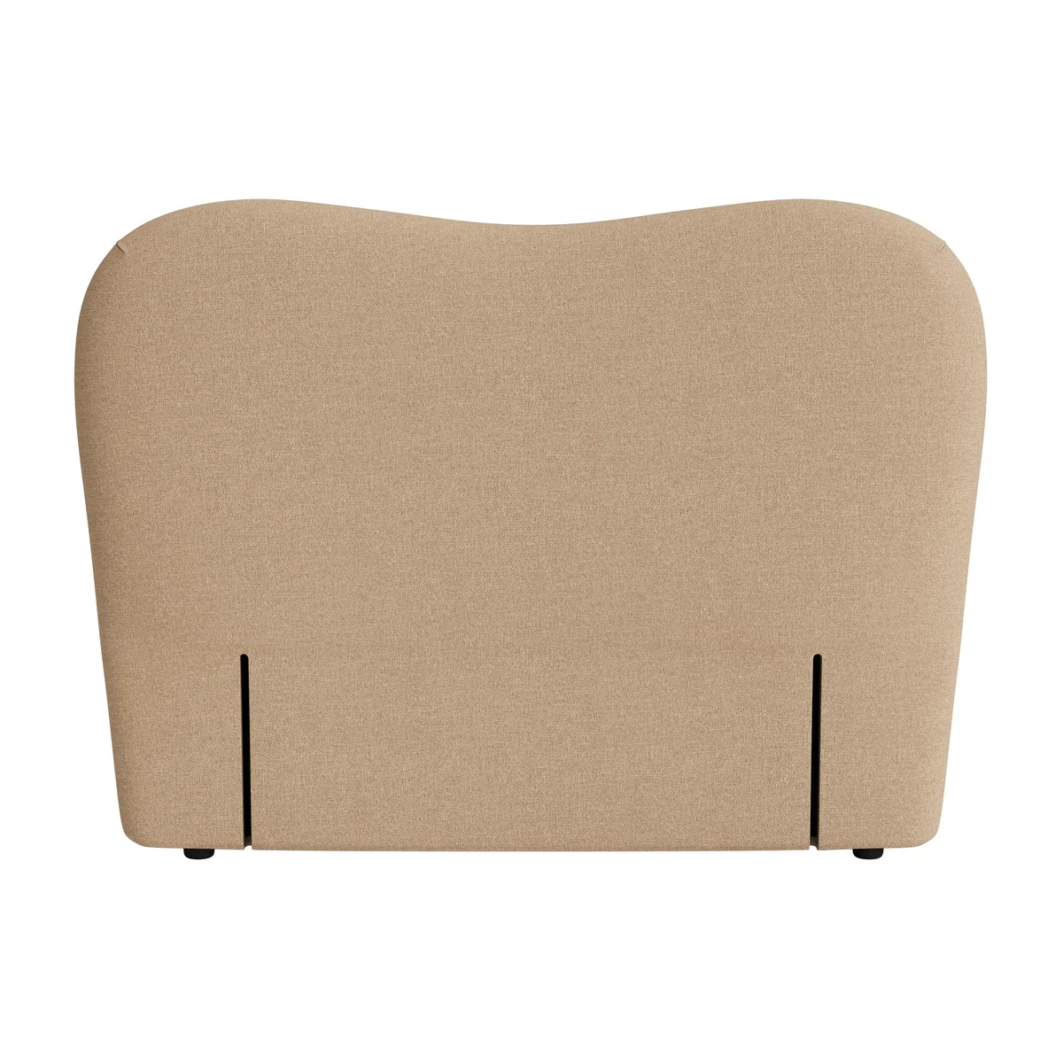 Monroe Headboard, Double (Dipped Biscuit Clever Slubby Linen) – image 1