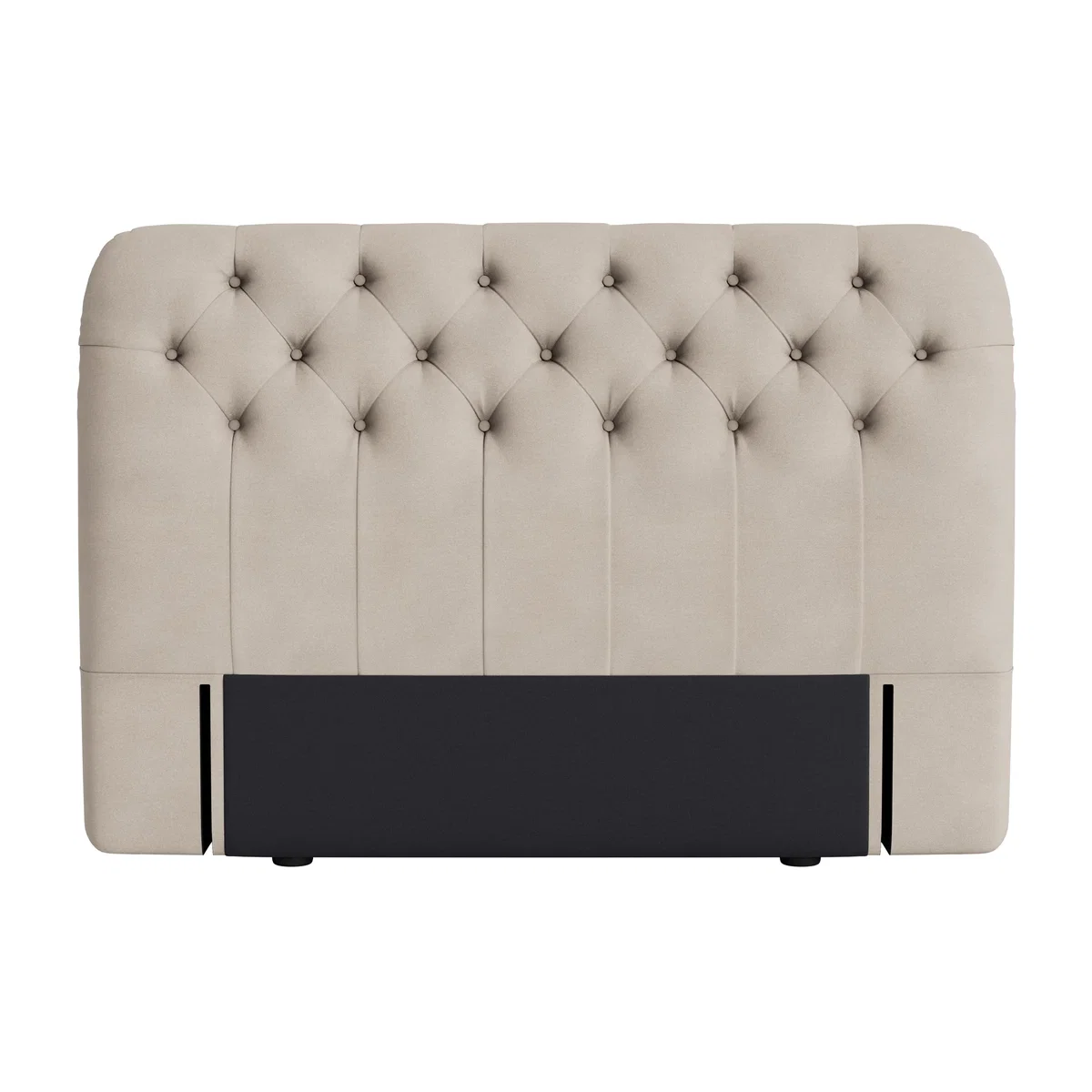 Bedlington Headboard, King (Flying Doves Clever Cotton) – image 1