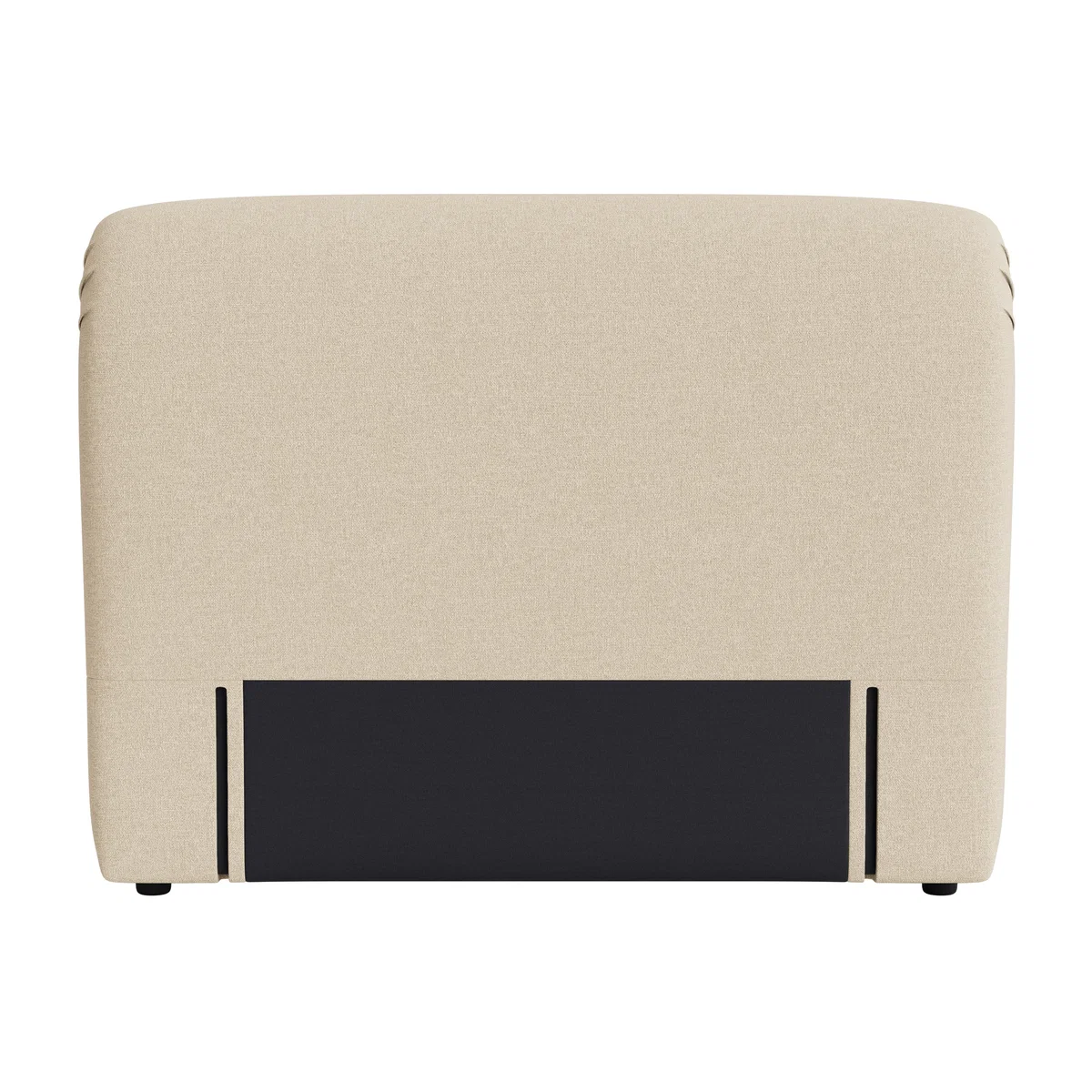Cookie Headboard, Double (Sandy Shoe Clever Slubby Linen) – image 1