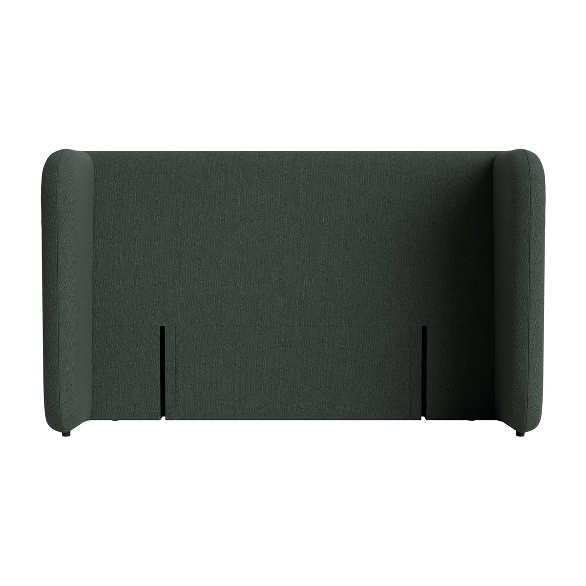Snoozeliner Headboard, King (Stilton Blue Clever Slubby Cotton) – image 1