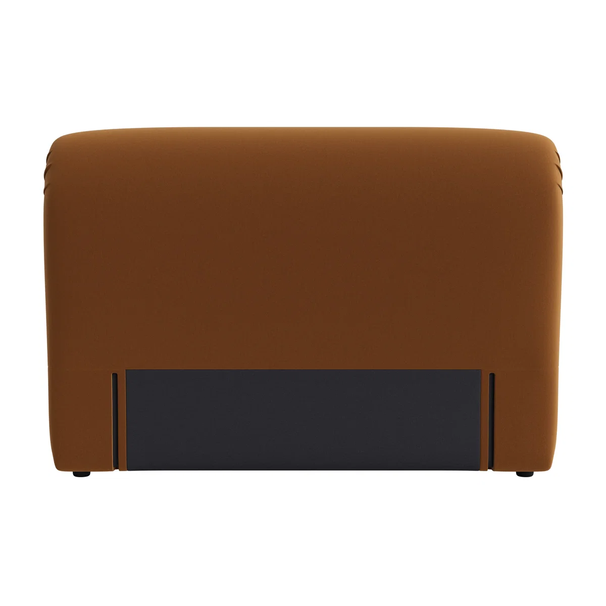 Cookie Headboard, King (Found Chestnut Clever Velvet) – image 1