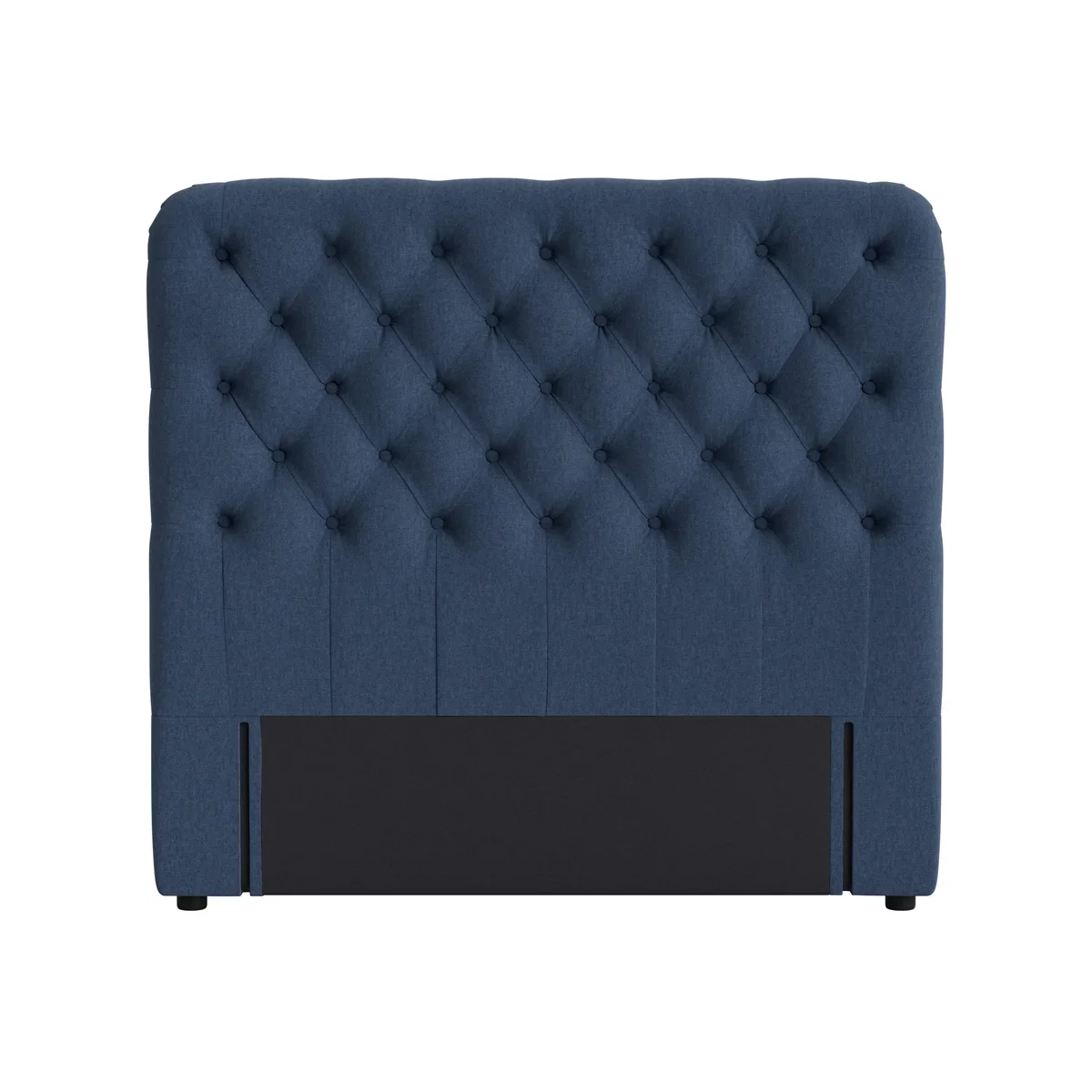 Snoozemuffin Headboard, Double (Cookbook Blue Clever Linen) – image 1