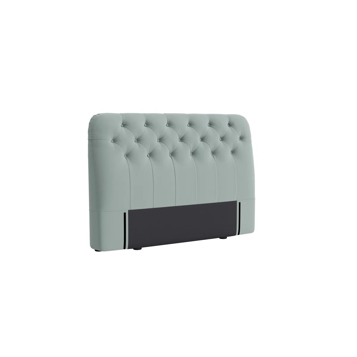 Bedlington Headboard, King (Tin Man Clever Velvet) – image 2