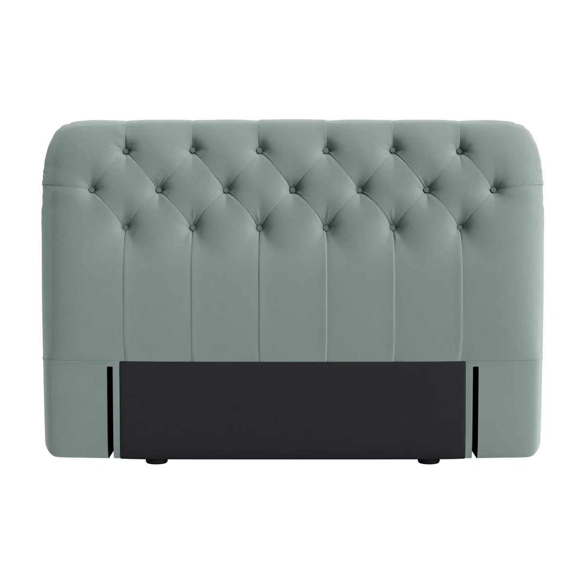 Bedlington Headboard, King (Tin Man Clever Velvet) – image 1