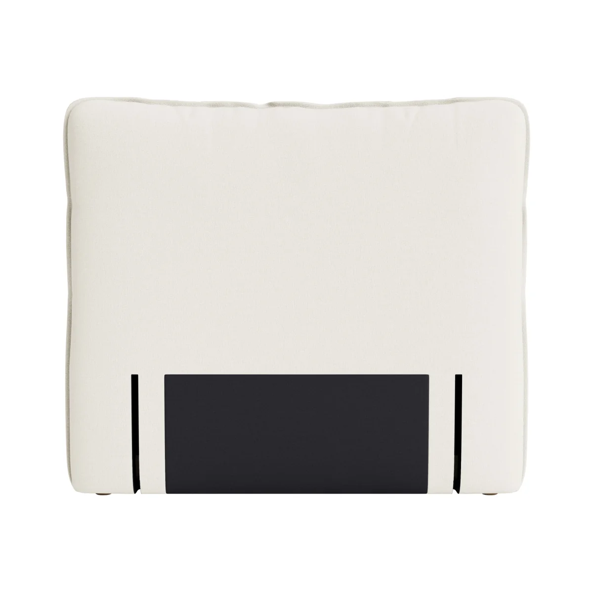 Pillow Talker Headboard, Double (Clotted Cream Clever Slubby Linen) – image 1