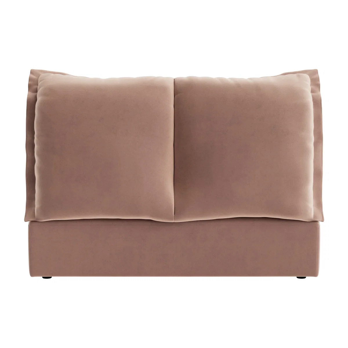 Beddy-Byes Headboard, King (Milky Tea Clever Velvet) – image 1