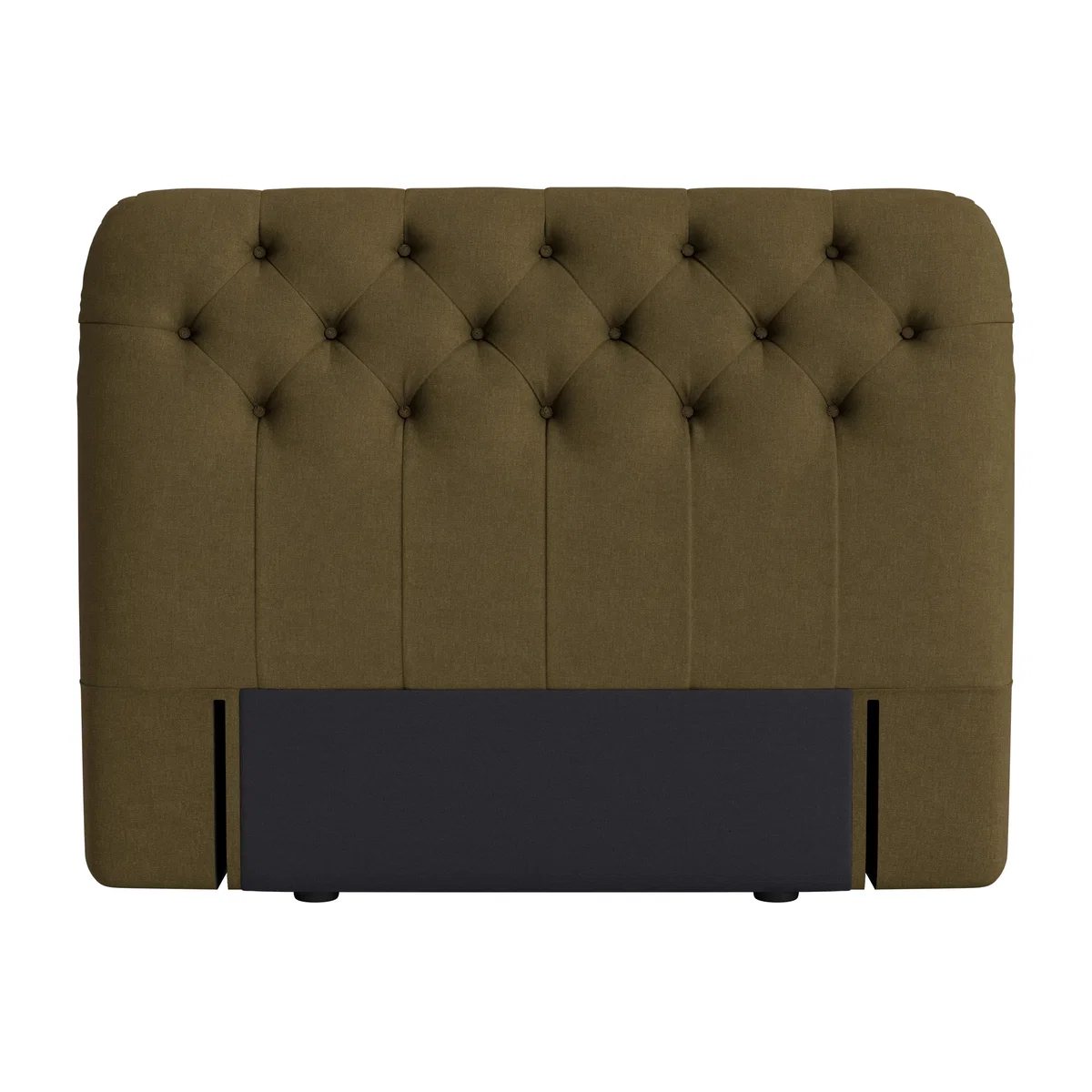 Bedlington Headboard, Double (Waxed Jacket Clever Linen) – image 1