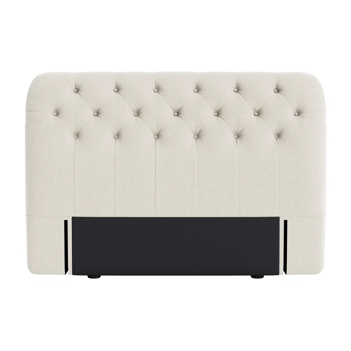 Bedlington Headboard, King (Egg Box Clever Linen) – image 1