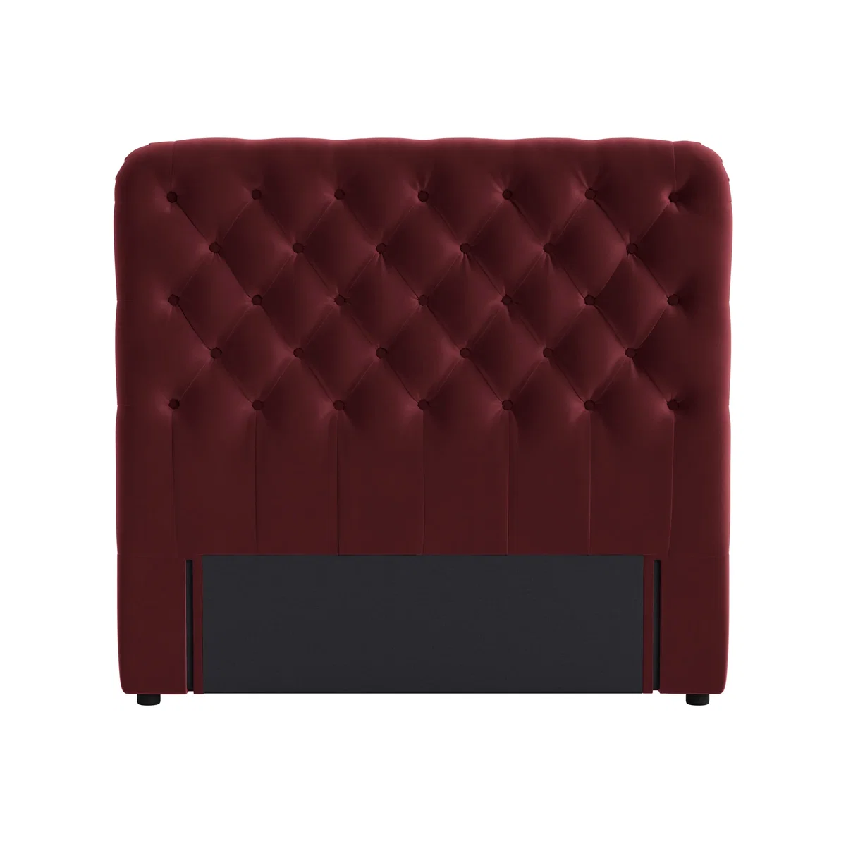 Snoozemuffin Headboard, Double (Drenched Damsons Clever Velvet) – image 1