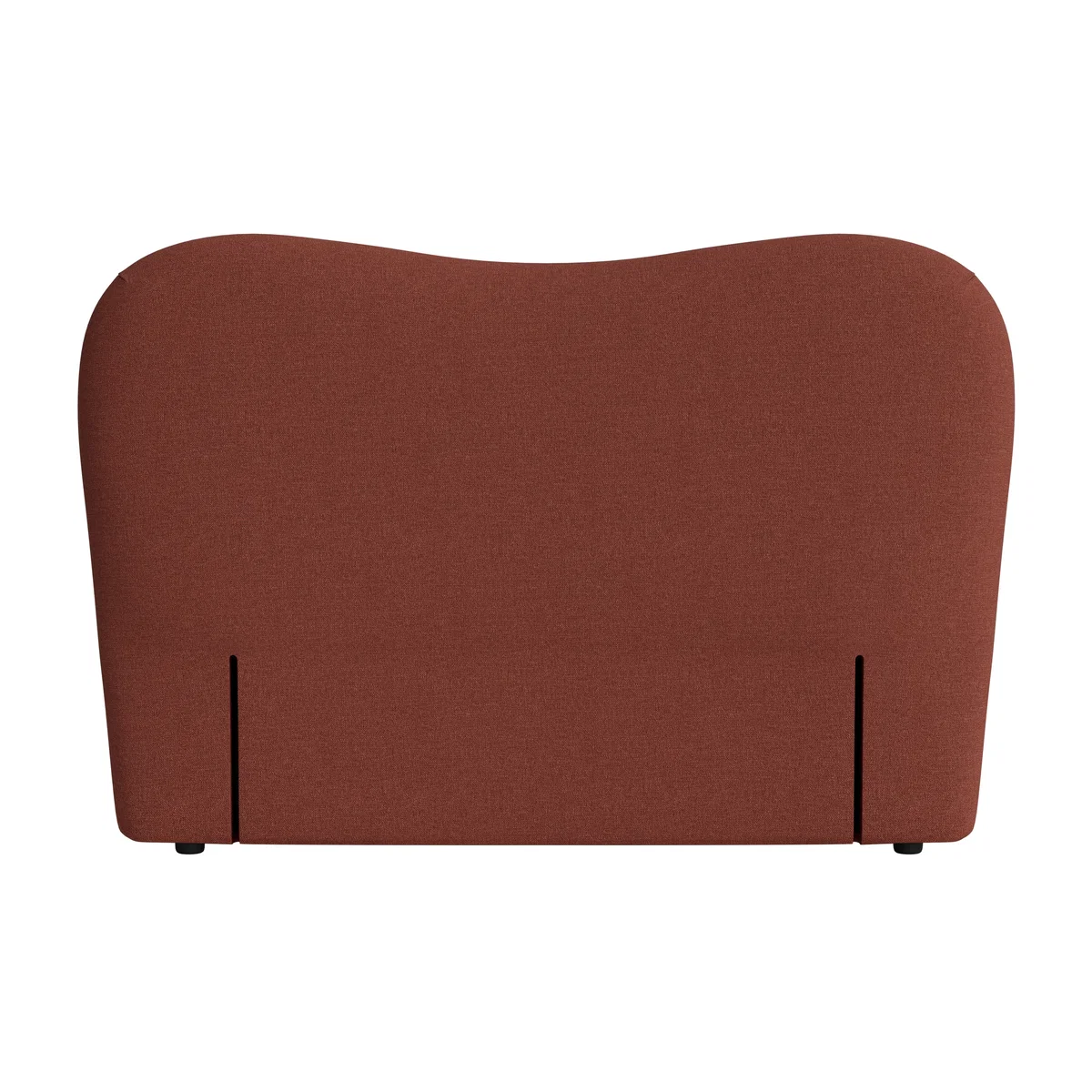 Monroe Headboard, King (Brick Dust Clever Slubby Linen) – image 1