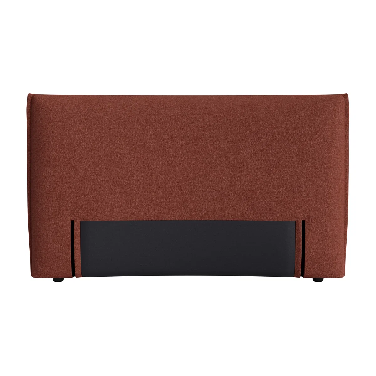 Archy Headboard, Double (Brick Dust Clever Slubby Linen) – image 1