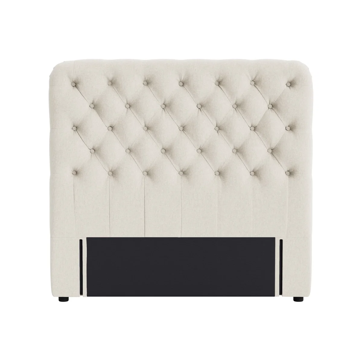 Snoozemuffin Headboard, Double (Egg Box Clever Linen) – image 1