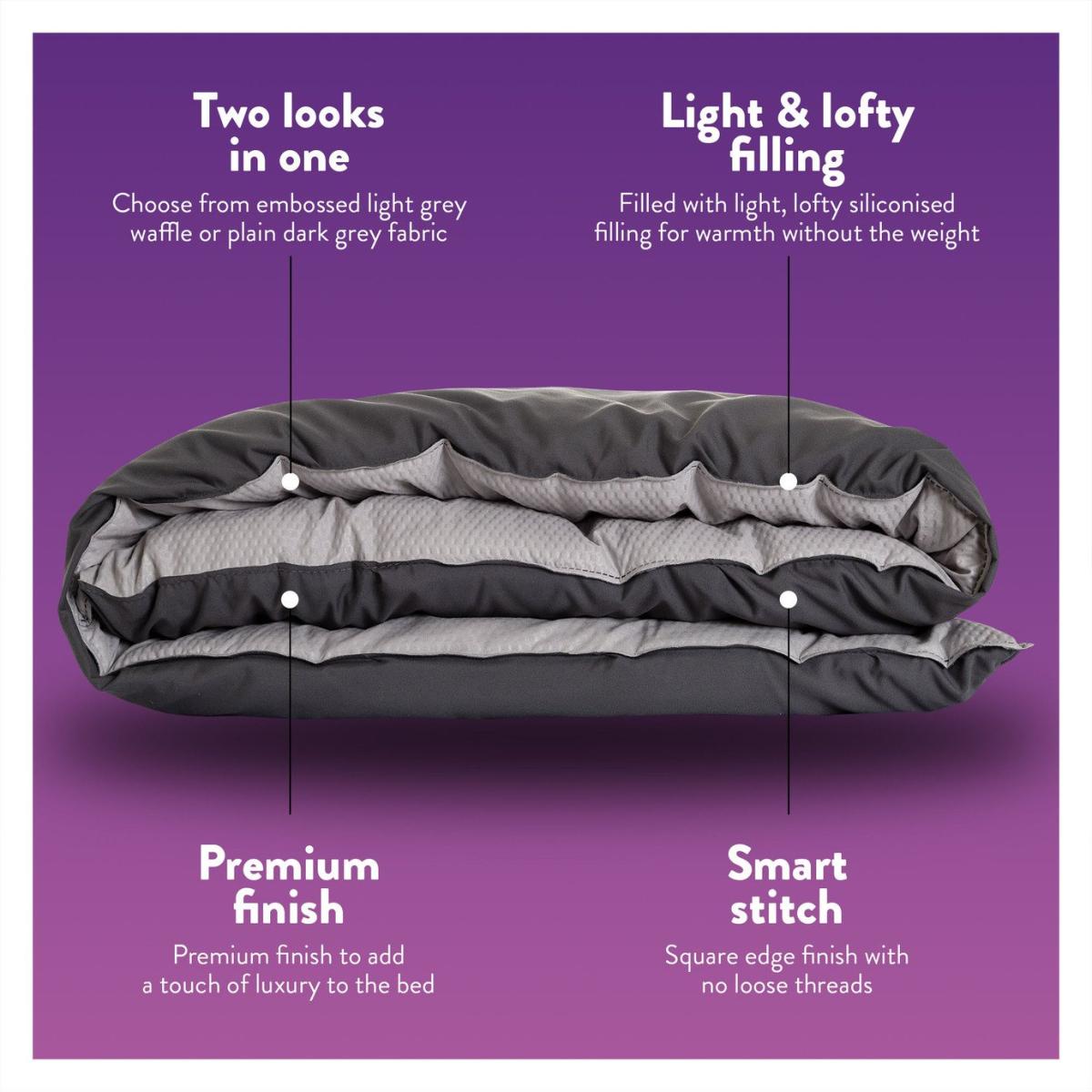 Slumberdown Coverless Comfort 10.5 Tog Duvet - Double – image 3