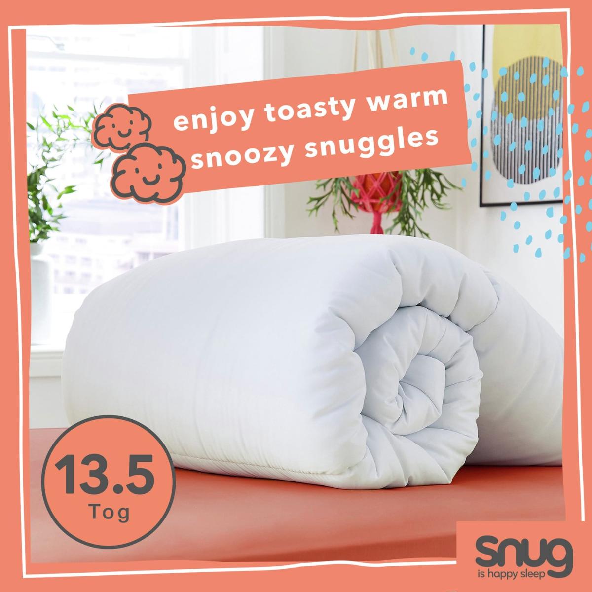 Snug Snuggle Up 13.5Tog Duvet - Double – image 2