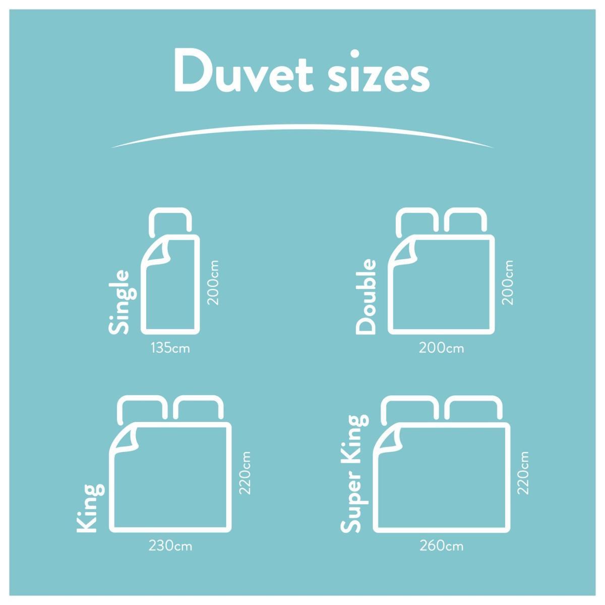 Slumberdown Light & Cool 1 Tog Duvet - Double – image 5