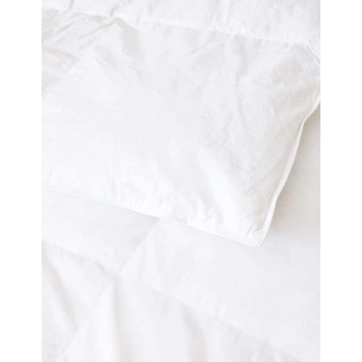 M&S Duck Feather & Down 7.5 Tog Duvet - DBL - White, White – image 1